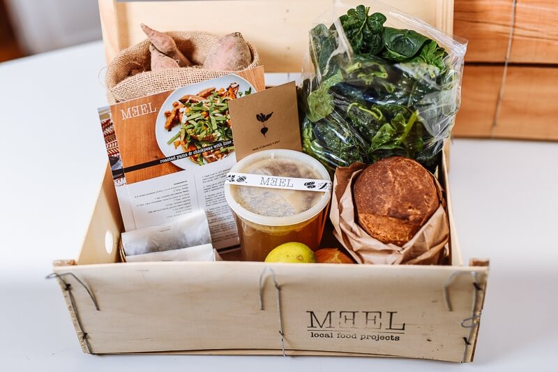 MEEL brings local food straight to your door! 