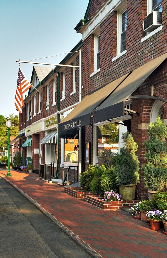 You may find yourself browsing the listings at the real estate office here in the Village.