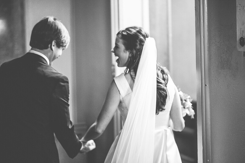 Miller suggests that as other brides plan their wedding day to really try to maintain their original vision and not be swayed by fleeting trends. “Don’t let the hype of the world get to your wedding day,” Miller says. “Keeping it simple, I think, is the best way to go about it.”