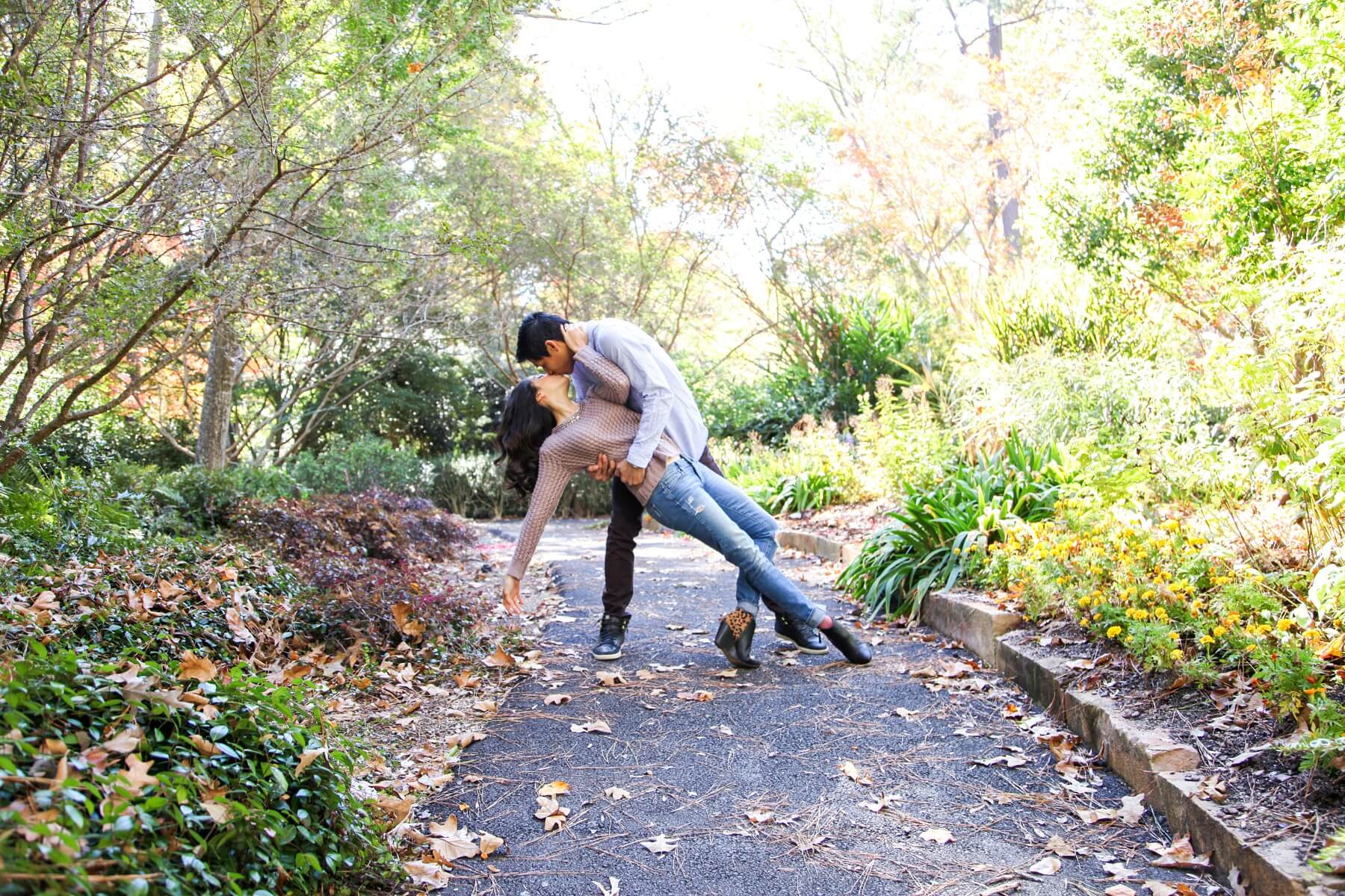 As if from a fairy tale, Derek sweeps Carolina off her feet with classical ballet form.