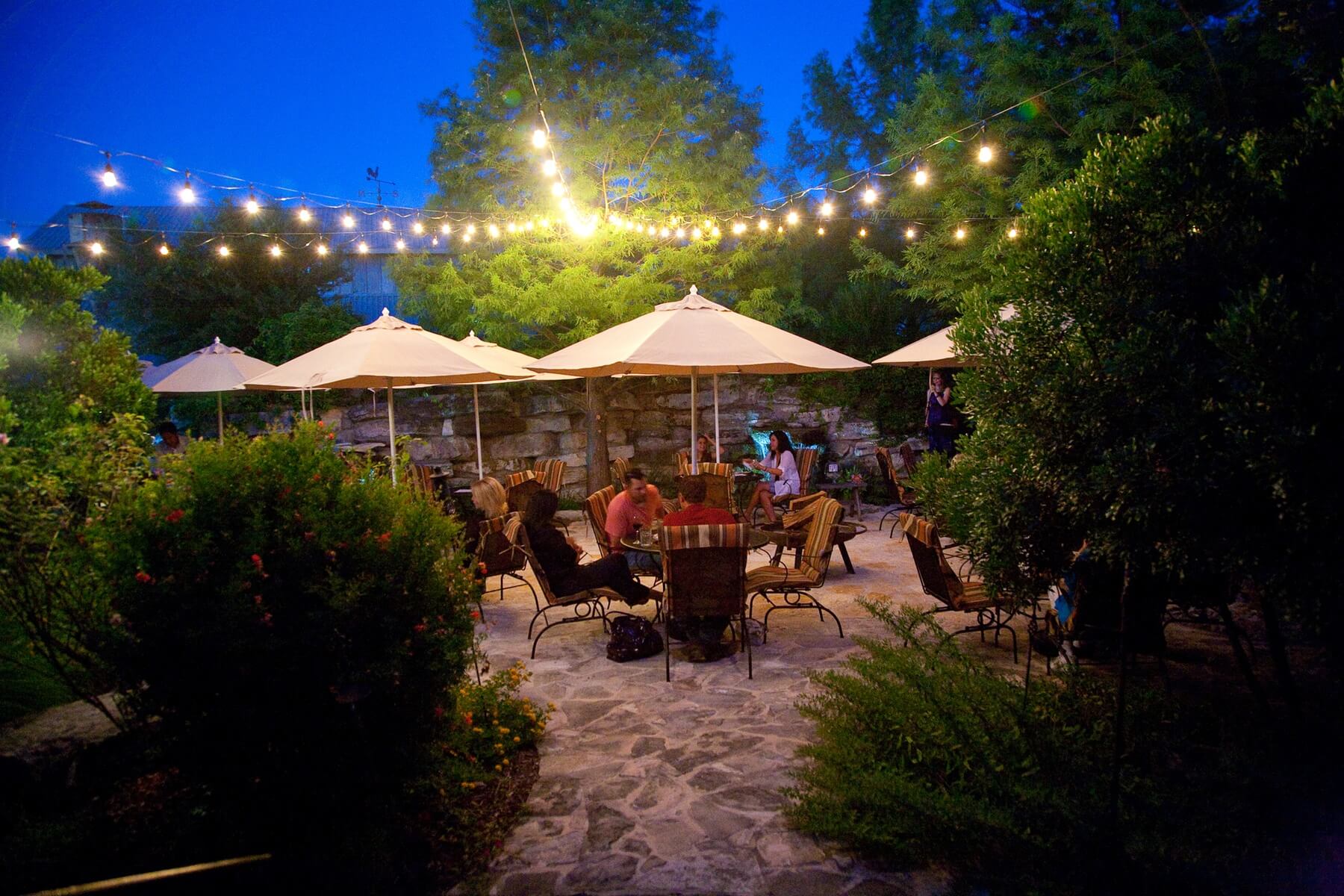 Exterior patio Cabernet Grill in Fredericksburg