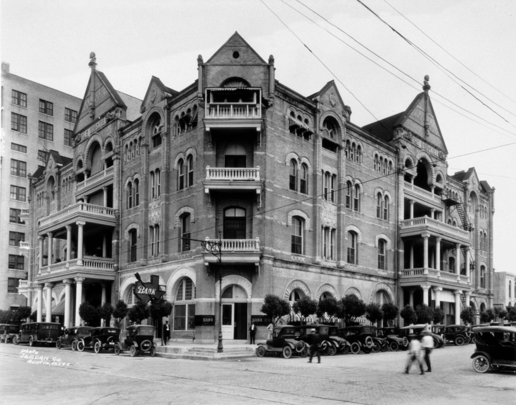 The Driskill was originally built for $400,000 by cattle baron Jesse Driskill in 1886. The Driskill was originally built for $400,000 by cattle baron Jesse Driskill in 1886.
