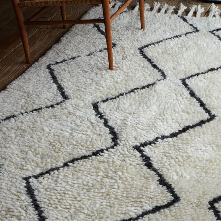 Make your feet happy too! A rug is a must for establishing a space and adding another layer of comfort. We love the subtle color and pattern of this option. This, at West Elm, is $199-$1,199. Details here Make your feet happy too! A rug is a must for establishing a space and adding another layer of comfort. We love the subtle color and pattern of this option. This, at West Elm, is $199-$1,199. Details here