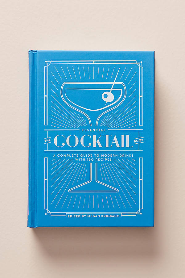 Complete your at-home bar with the "Essential Cocktail Book." With over 150 recipes, including the most popular modern drinks, you'll get tons of use out of this little blue book. Plus, it looks fantastic atop the bar. This, at <a href="http://bit.ly/2zIwKYQ" target="_blank" rel="noopener">Details here</a>. Complete your at-home bar with the "Essential Cocktail Book." With over 150 recipes, including the most popular modern drinks, you'll get tons of use out of this little blue book. Plus, it looks fantastic atop the bar. This, at <a href="http://bit.ly/2zIwKYQ" target="_blank" rel="noopener">Details here</a>.