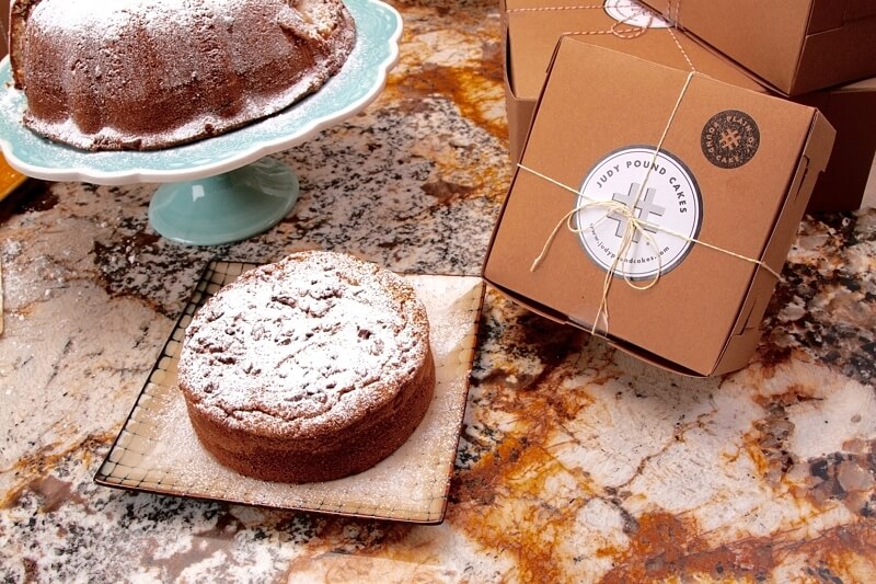 With 10 flavors from which to choose, there is a Judy Pound Cake, $16.99 for an 6-inch cake, just right for everyone on your list! Image: Judy Pound Cakes Memphis made food gifts