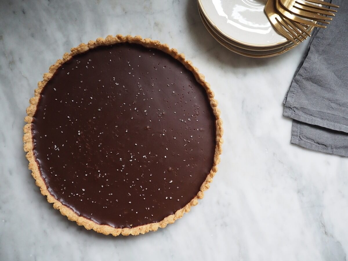 Salted Caramel Chocolate Pie Picture
