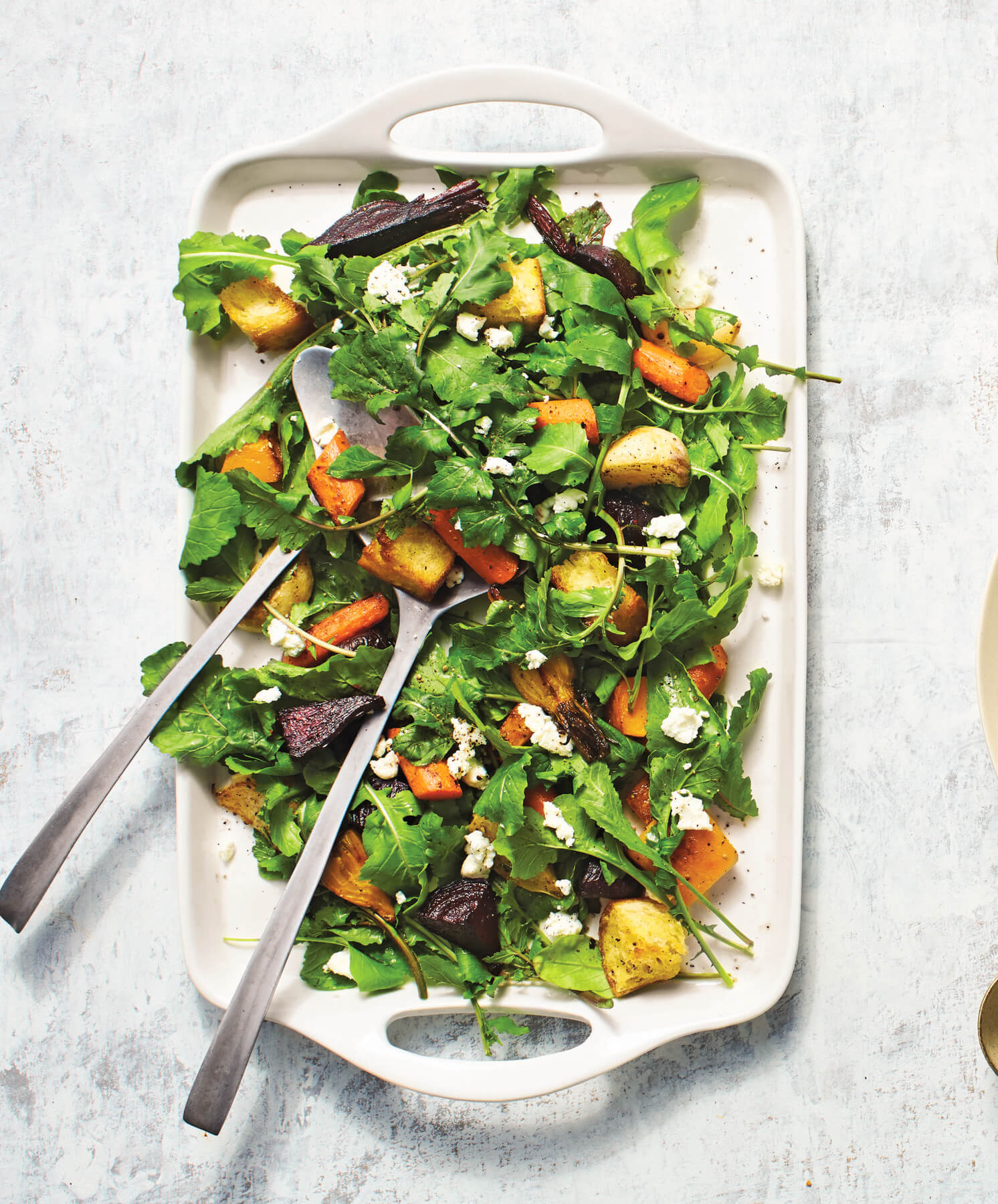 Winter salad | Image: Alison Miksch; Prop Styling: Kay Clarke; Food Styling: Anna Hampton Elizabeth Heiskell