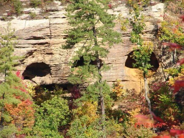 Red River Gorge is a popular destination for rock climbing. Image: Red River Gorge Day trips from Louisville