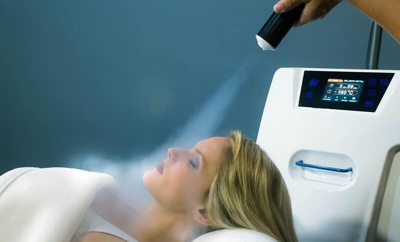 Cryothereapy Facial, $200 at Icebox Cryotherapy Midtown | Image: Icebox Cryotherapy