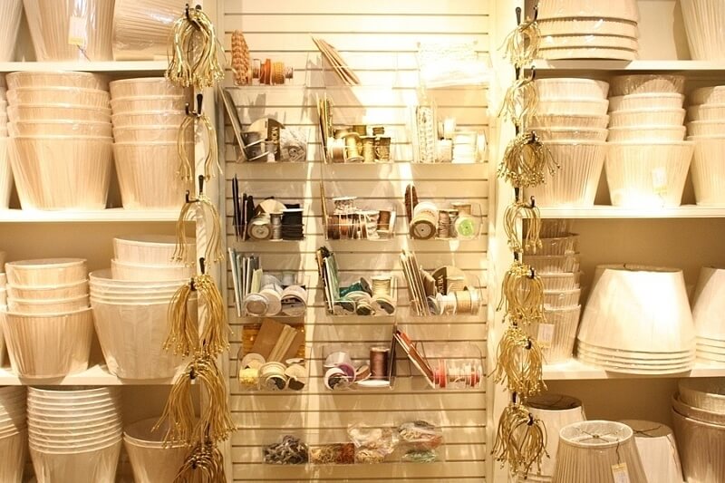 Edgar Reeves Lampshades, prices vary. | Image: Nicole Letts