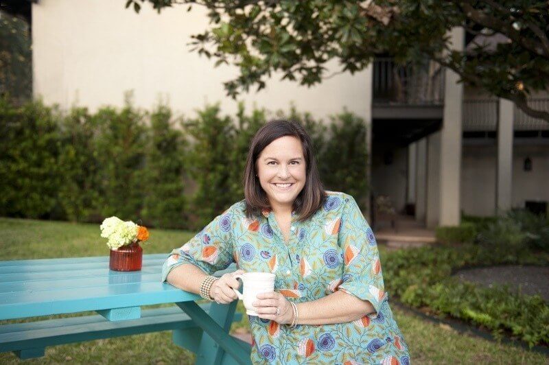 Kristin Schell, Author of "The Turquoise Table: Finding Community and Connection in Your Own Front Yard" <br/> "Baby steps, of course. My mother always said, “All you need is one friend.” So just mention it to somebody. Say, “I read this idea. What do you think? Should we try this? Would it be interesting in our neighborhood or our community?” And if you don’t have a front yard, where do people naturally tend to gather? There are turquoise tables now in school patios and courtyards and libraries and other natural places where people gather. I think the conversation is the most important thing. You just have to start, and once we get over the fear of inviting someone into our lives, it just makes everyone feel so good. I mean, think about how you feel when you’re invited to something."