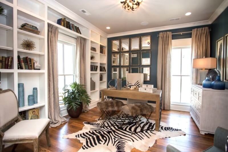 LL&A Interiors makes a serious statement with this zebra rug. Image: LL&A Interiors LL&A Interiors makes a serious statement with this zebra rug. Image: LL&A Interiors