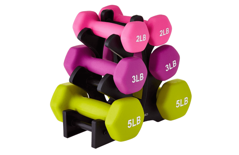 Strengthening and toning our arms is at the top of our fitness need list this year. For at home use, this set of dumbbells allows for gradual progress and can be used for a number of exercises. This set, by AmazonBasics, is $24.99. <a href="http://bit.ly/2CiMhNK" target="_blank" rel="noopener">Details here</a>. Image: Amazon Strengthening and toning our arms is at the top of our fitness need list this year. For at home use, this set of dumbbells allows for gradual progress and can be used for a number of exercises. This set, by AmazonBasics, is $24.99. <a href="http://bit.ly/2CiMhNK" target="_blank" rel="noopener">Details here</a>. Image: Amazon