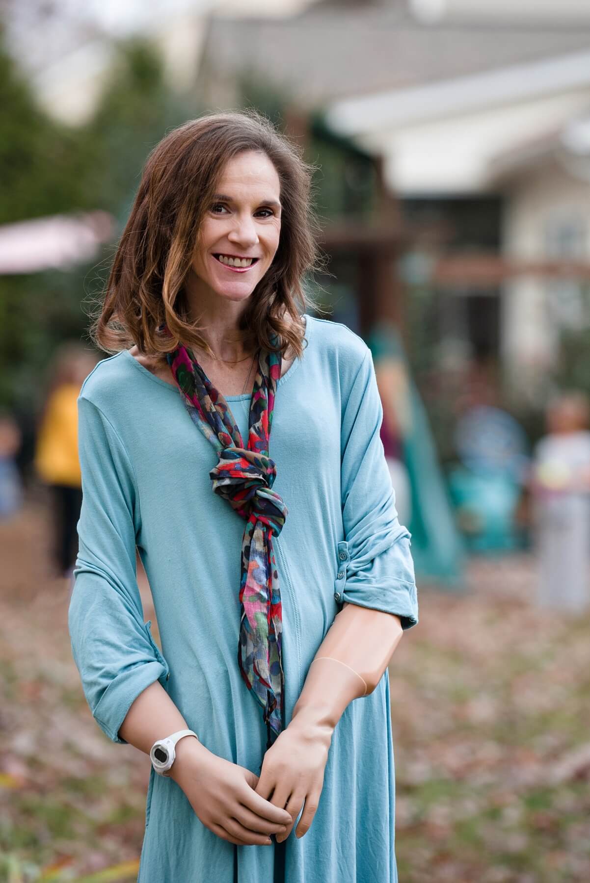 "For the most part, I have a dark sense of humor," Kristan says. "I always have, but my husband says I’m funnier since I got disabled because I have a lot more material. I just choose it."