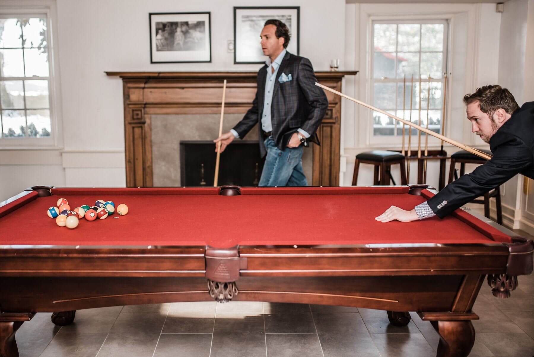 Up for a game of pool? Don't mind if we do. What to Wear Louisville February