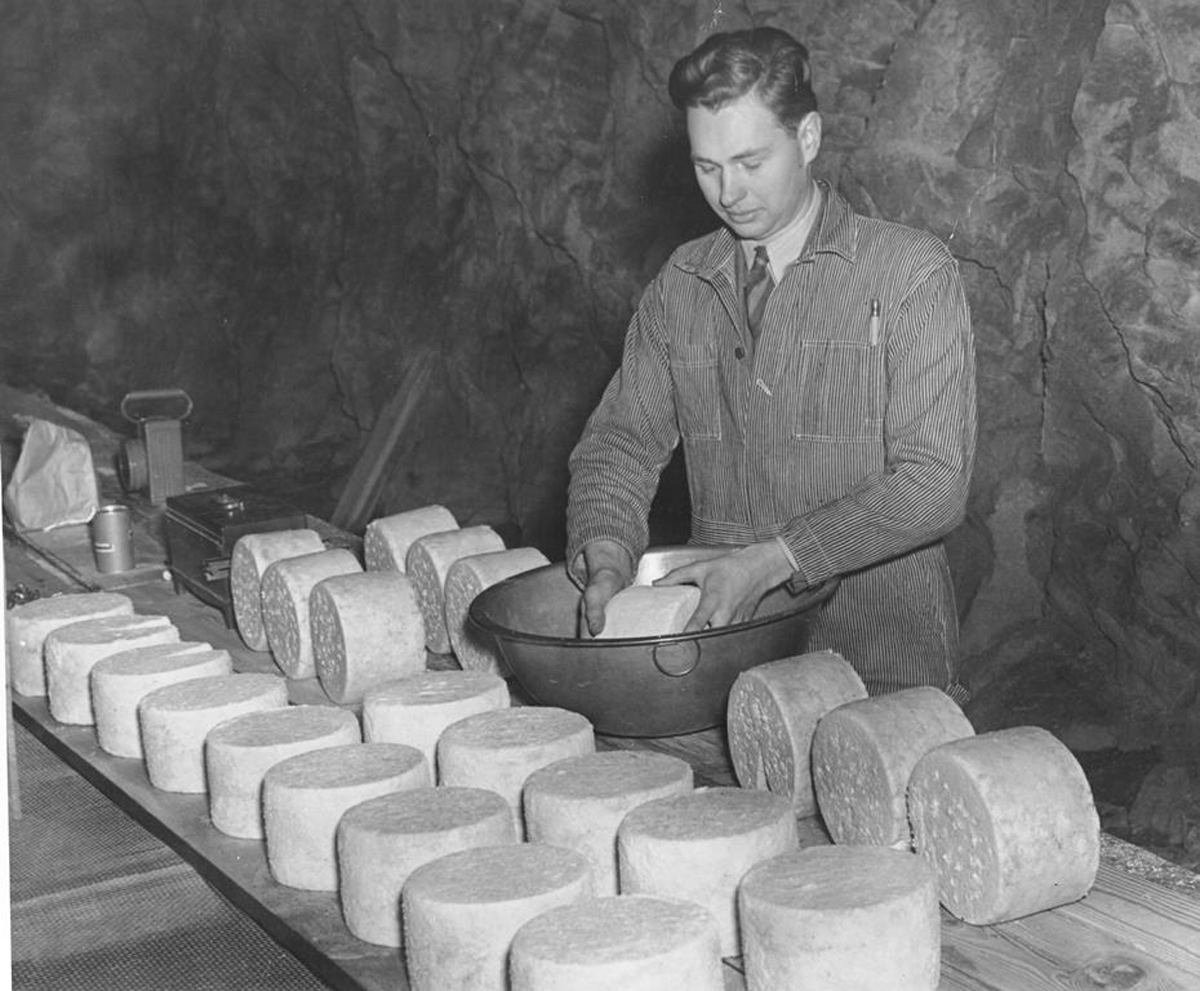 Underground cheese manufacturing ... who knew? Image: Clemson University