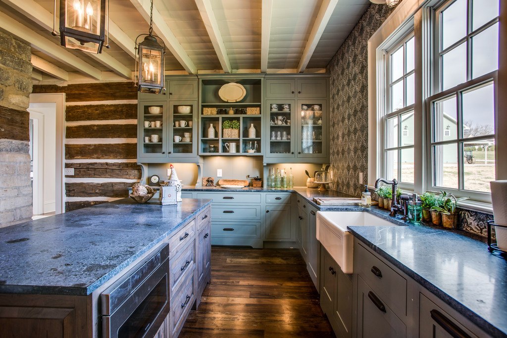 The kitchen offers a tremendous amount of space, storage and natural light.