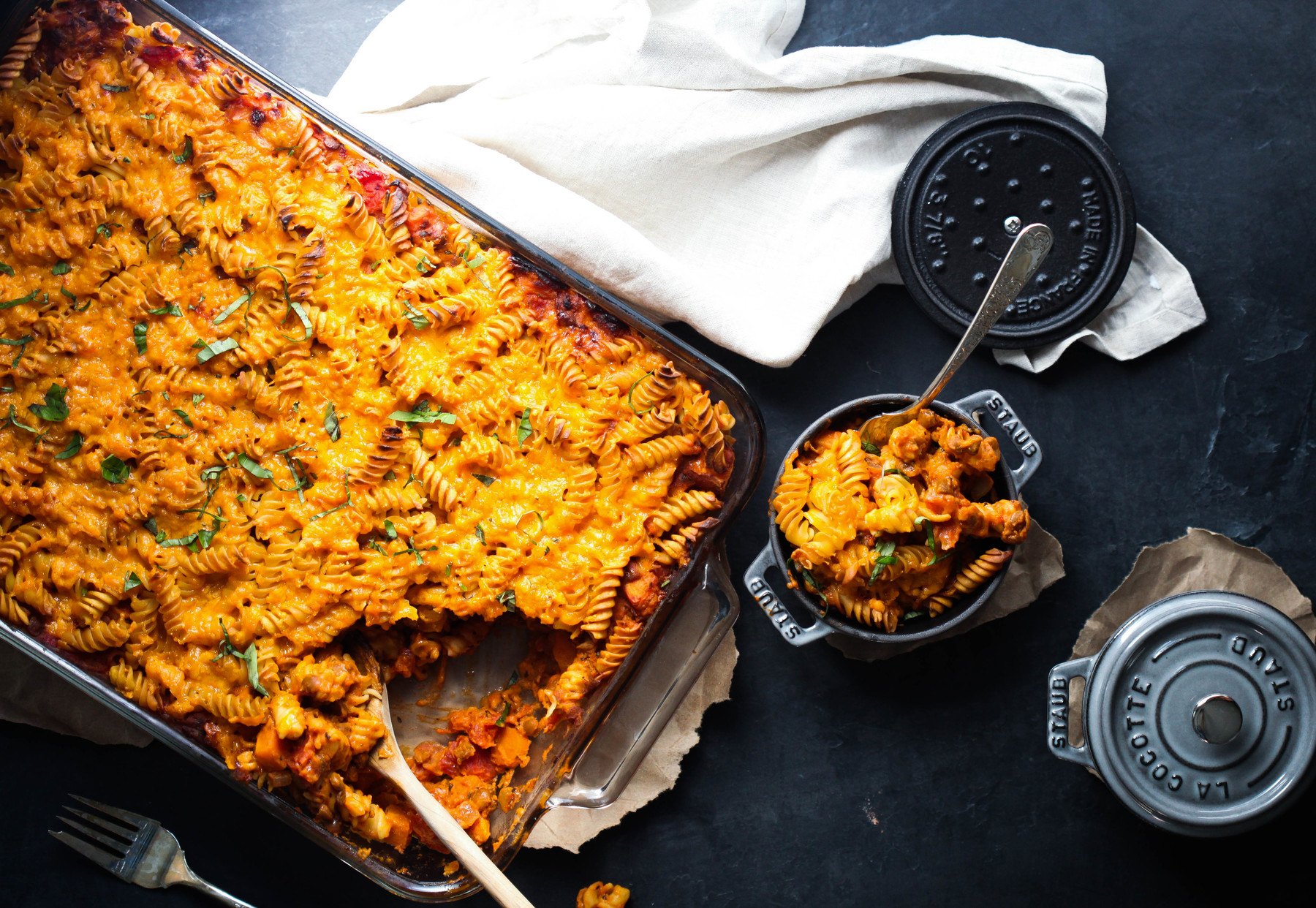 Recipe: Cheesy Lentil Bolognese Bake