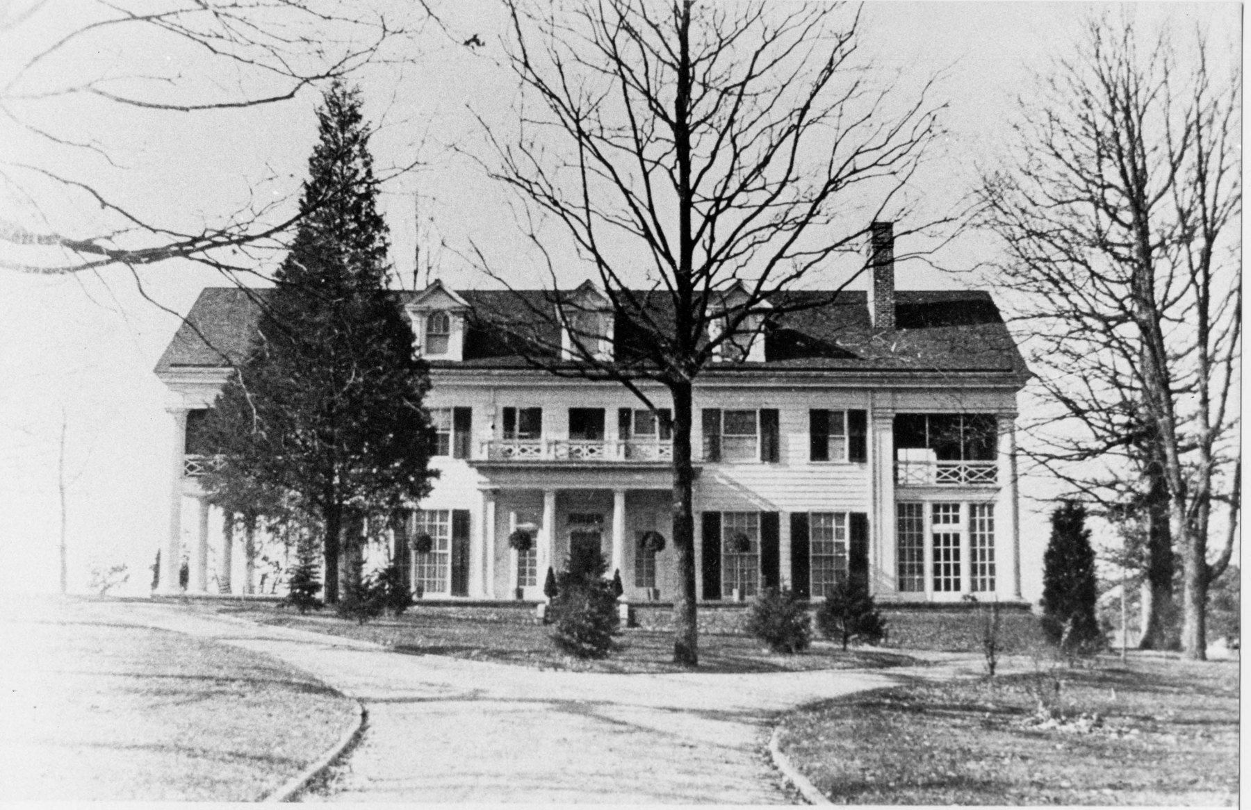 The Duke Mansion | Image: Courtesy of the Robinson-Spangler Carolina Room, Charlotte Mecklenburg Library