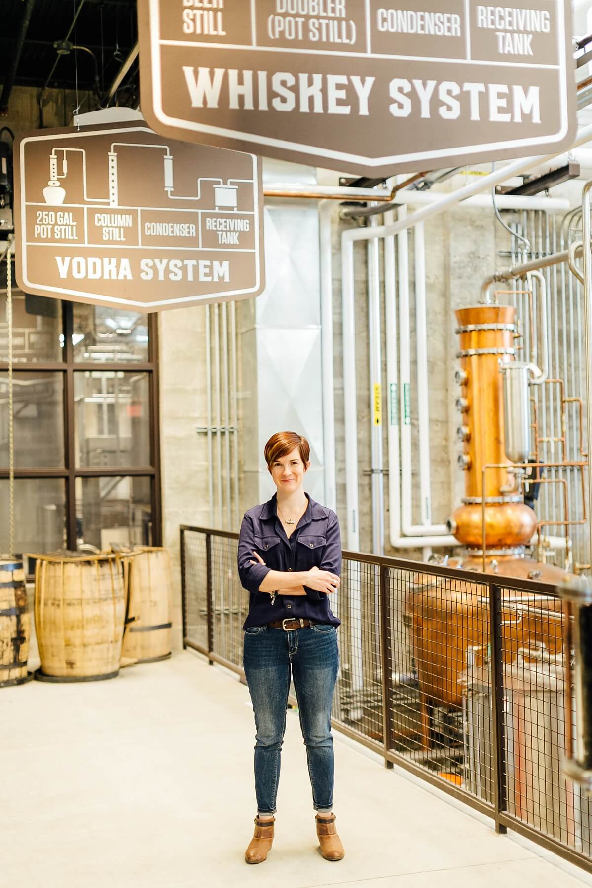 "We’re hoping that by going into fields and industries that aren’t super common for women, little girls will now have someone that they can talk to and look up to," says Alex. Old Dominick Distillery