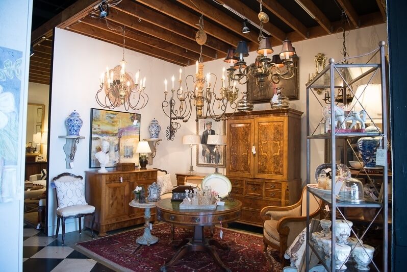 Gorgeous antiques abound at Palladio. Palladio
