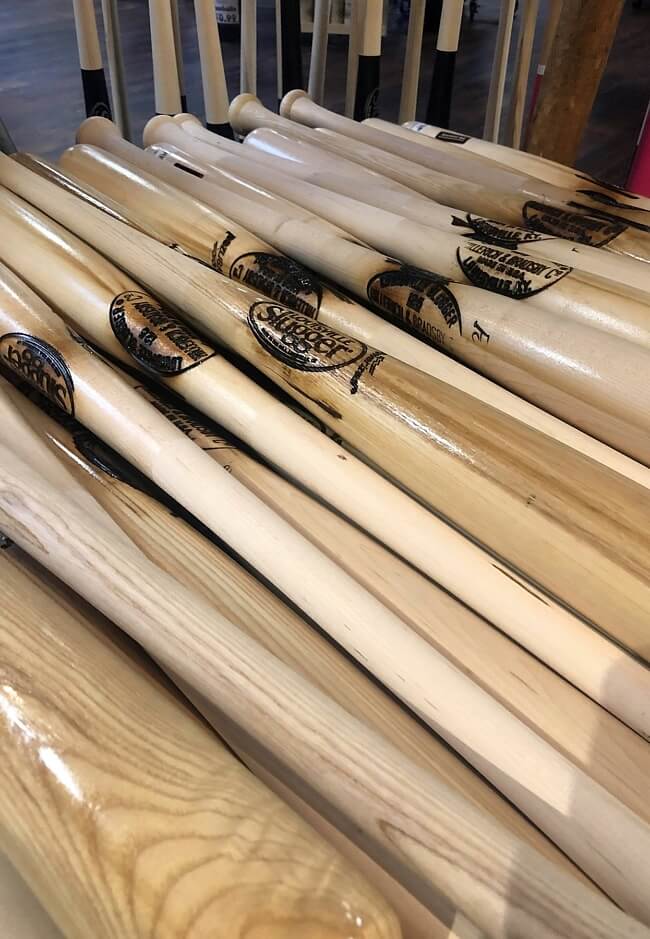 Burn Brand Cull Bats, $24.99, at Louisville Slugger Museum valentine's finds