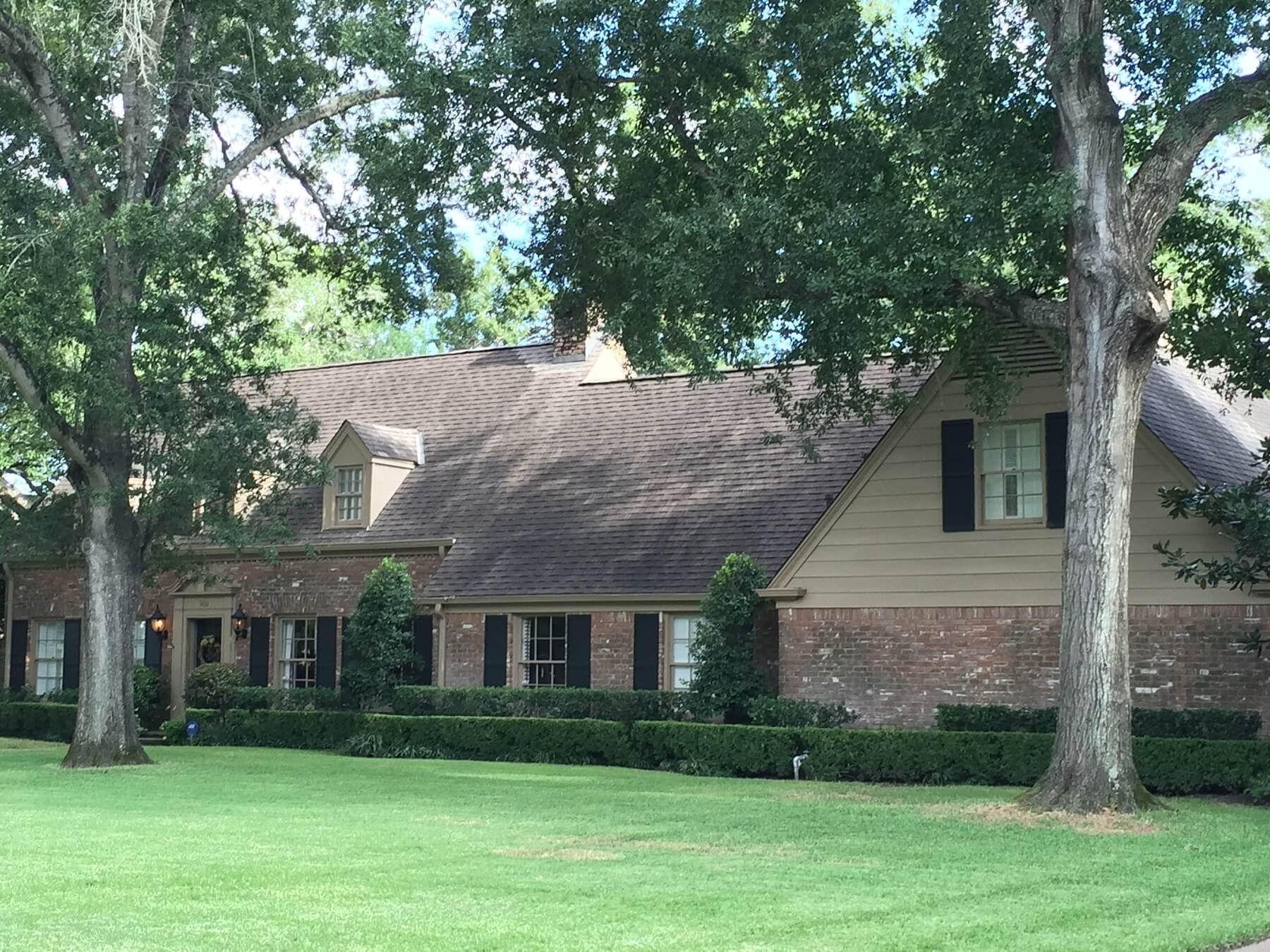 Home sweet home: This is the home they left behind.