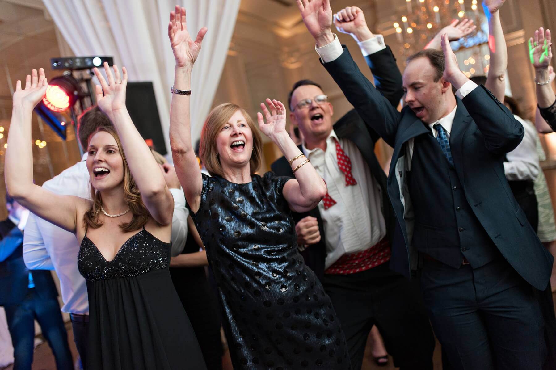 “The band that we had was great, and people just danced and never stopped,” Clem says. “The dance floor was full the whole night, and that was so fun.” “The band that we had was great, and people just danced and never stopped,” Clem says. “The dance floor was full the whole night, and that was so fun.”
