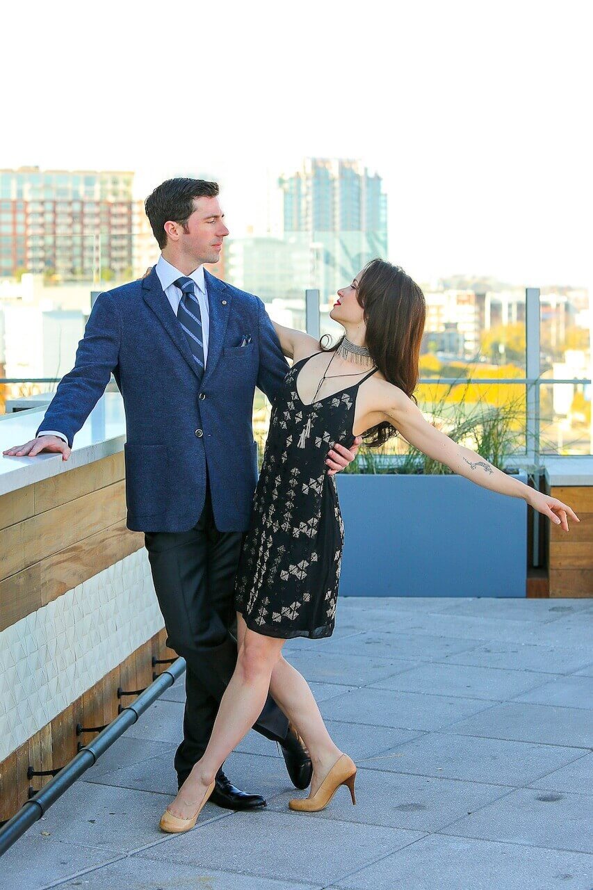 Make this NYE one to remember - strike a pose in a sparkly dress on a swanky rooftop!