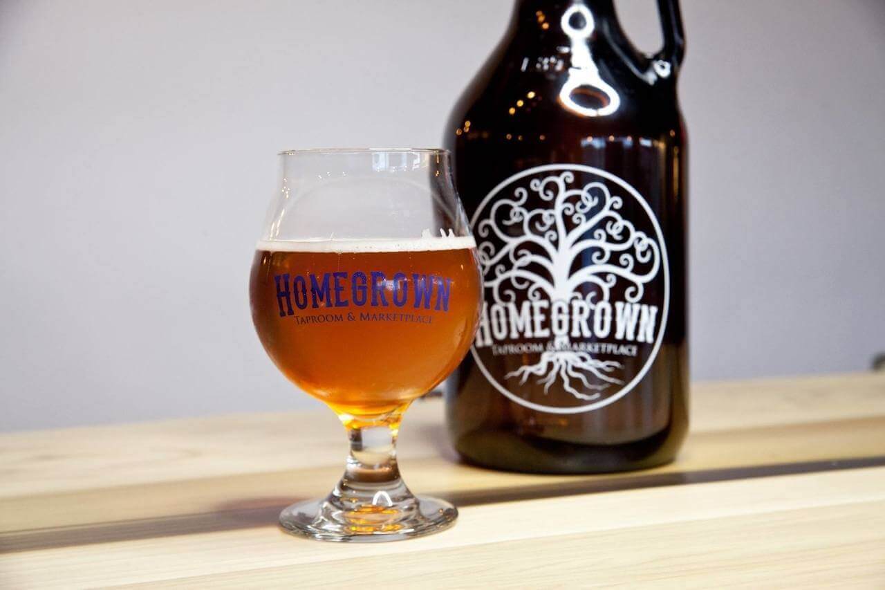 Homegrown has cold beer and great food Homegrown has cold beer and great food