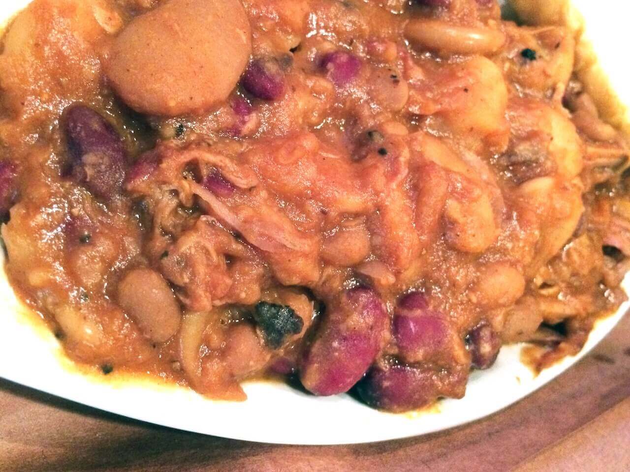 could eat a trough of these beans 502 Cafe