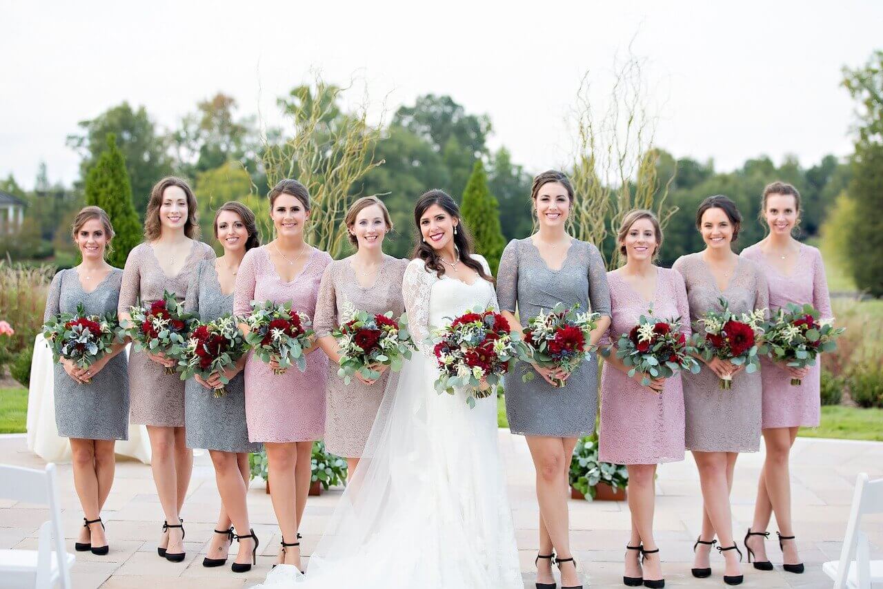 Bridesmaids dresses|styleblueprint.com