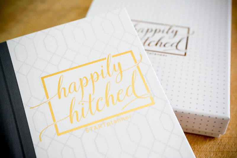 The Happily Hitched wedding planner launches this week!