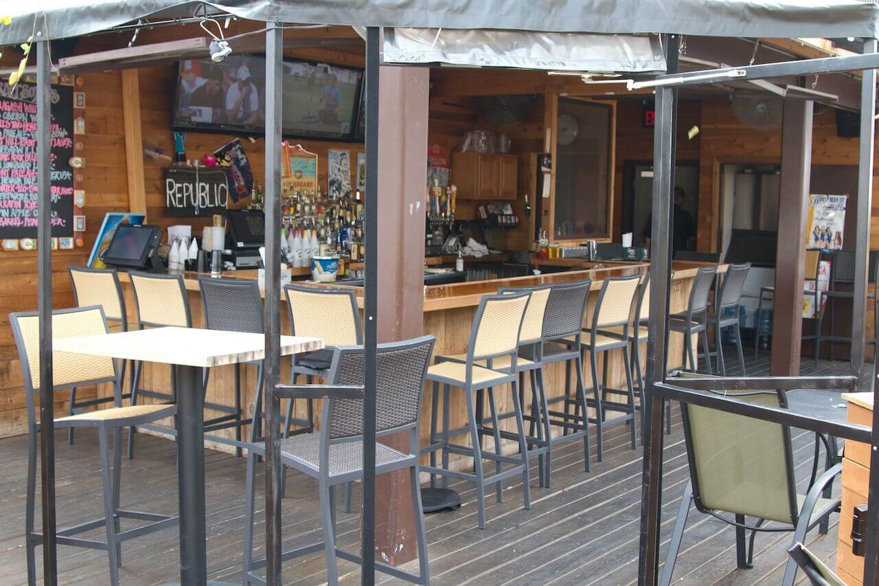 There's perhaps nothing finer than enjoying a hard root beer on the Republic Social House patio.