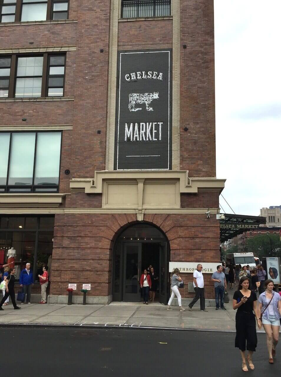 Chelsea Market offers blocks of indoor shops and restaurants to explore in an old factory. Trivia for Atlantans: the developer also did Ponce City Market.