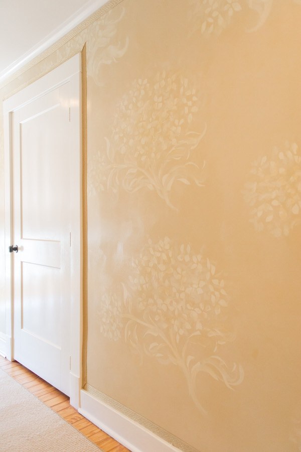Another wonderful handpainted wall Take a look inside the Bellarmine Show House 2016