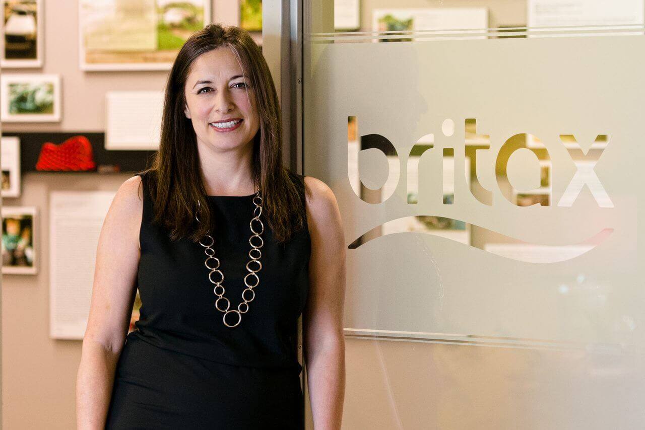 Maria Montano, President of Britax and today's FACE of Charlotte