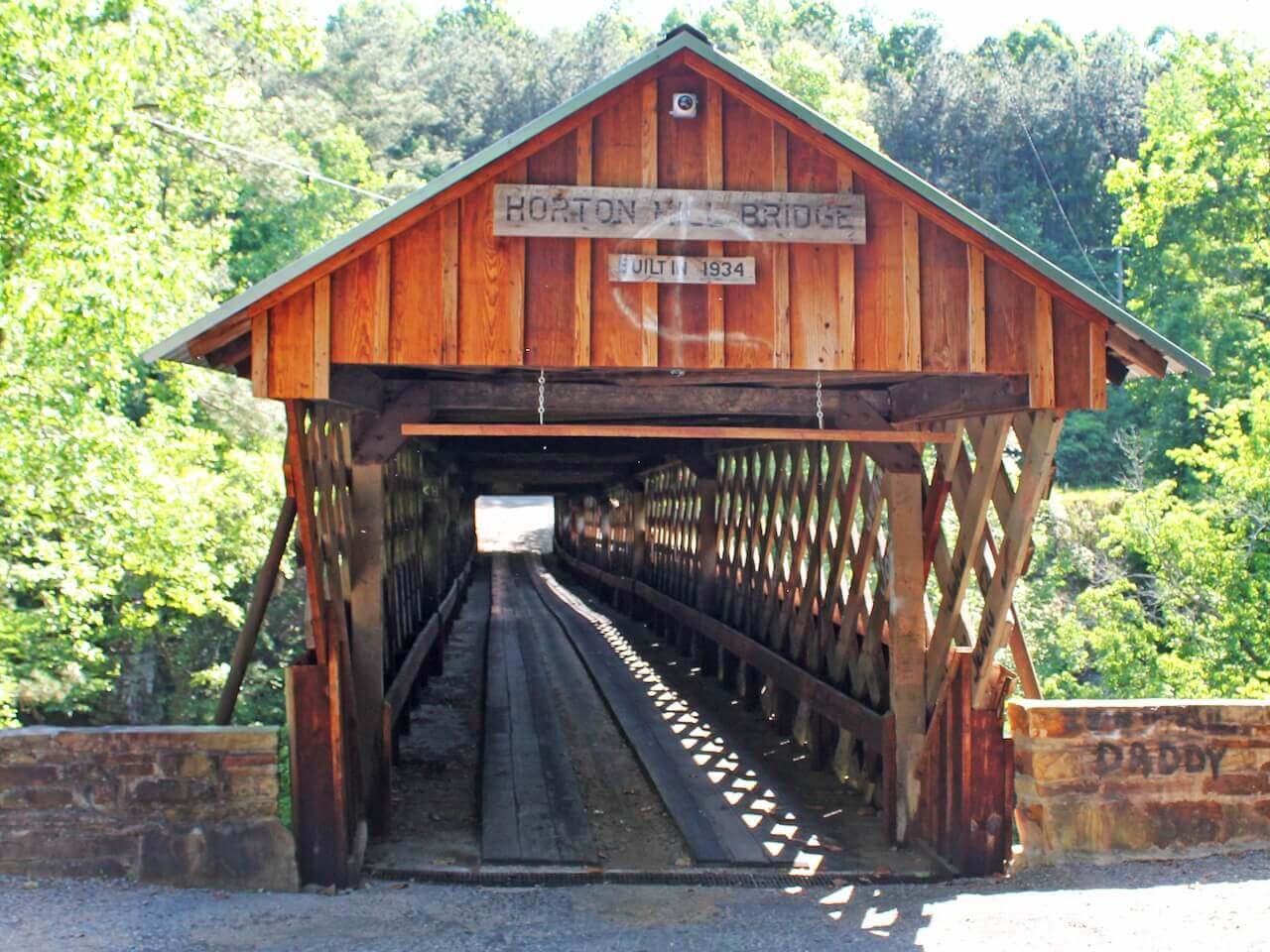 Foreman Zelma C. Tidwell was instrumental in the constrution of three other historic bridges in Blount County — Easley, Nectar and Swann.