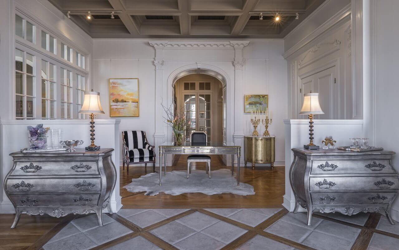 P&B Design Source is where Ami offers an array of commercial and residential interior products for local designers, including lines by Phillip Jeffries, Global Views and Ami's own Parker Lauren collection. 