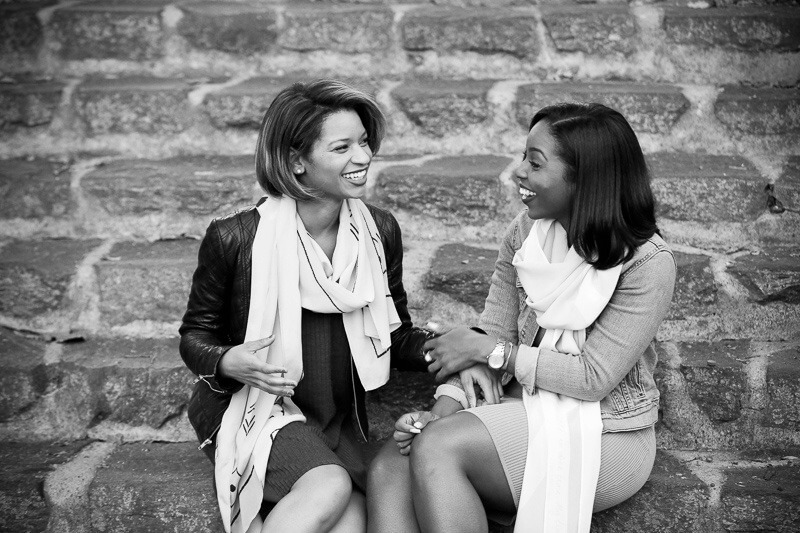 When you get to work with your best friend, the women say it really doesn't feel like work.