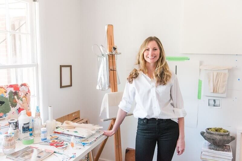 Abstract Artist Catherine Booker Jones: FACES of Birmingham