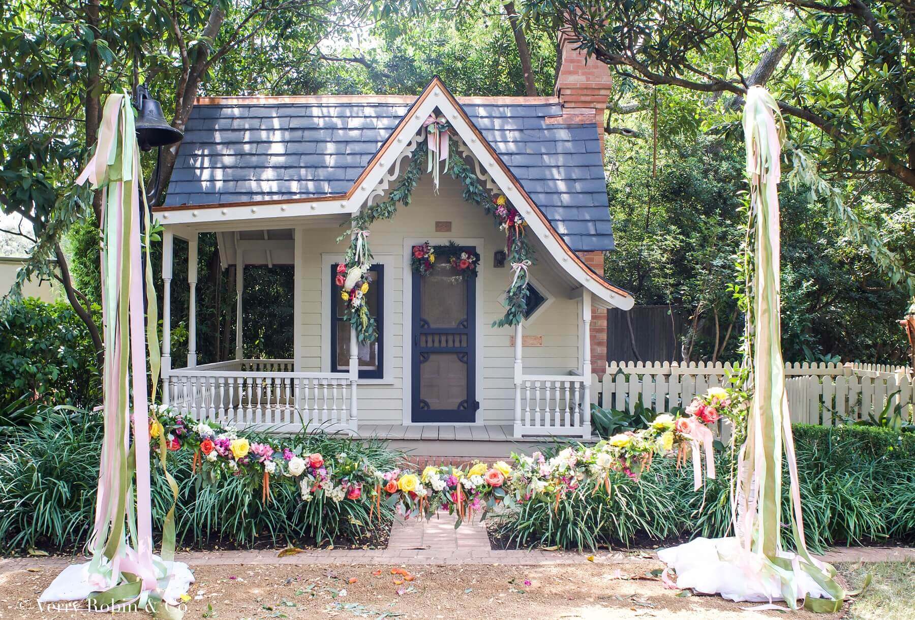 Jackies Playhouse Pulled Back