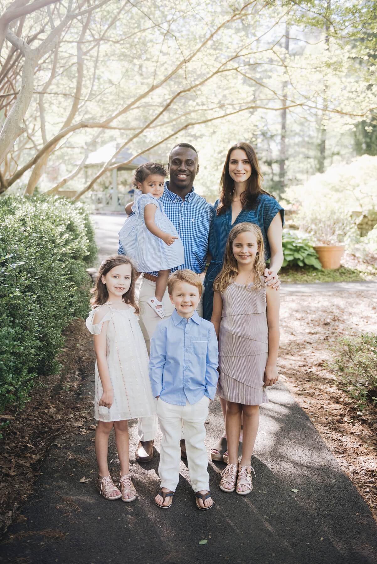 A huge thank you to Frank, Rachel, Gia, Adelaide, Audrey and Arlo for modeling today's looks!
