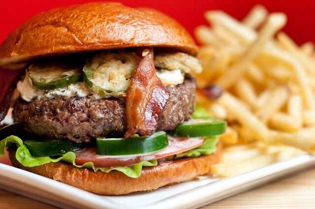 Jalapeño Popper Show-Stopper, $14, at The Cowfish Sushi Burger Bar bacon