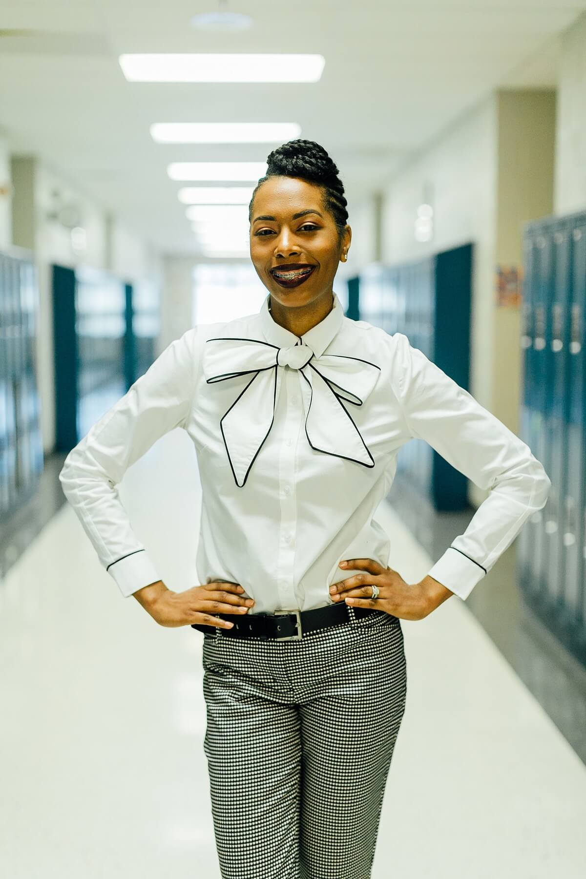 Natasha Medford is an eighth-grade science teacher at Ridgeway Middle School.