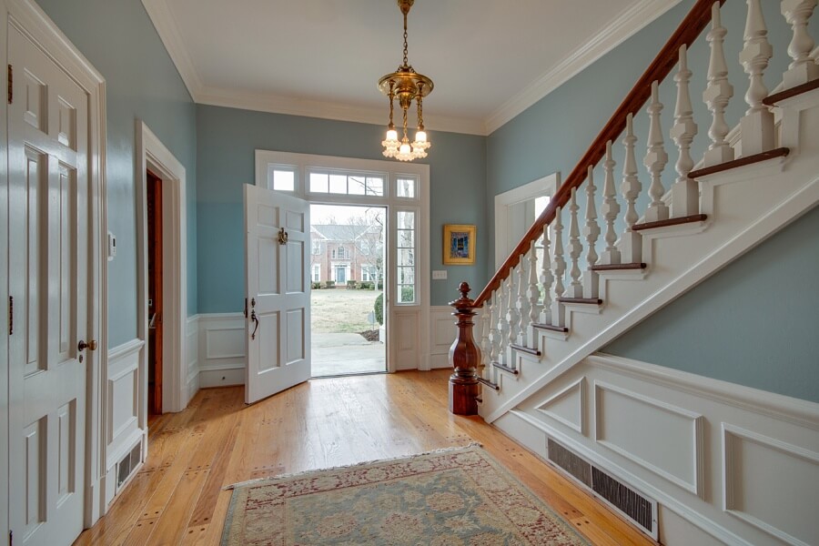 entryway historic farmhouse