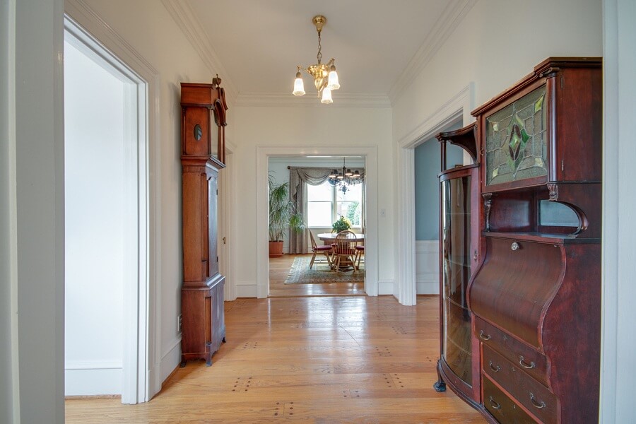 hallway historic farmhouse