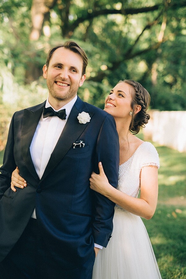 The happy couple, Mr. and Mrs. Blakenbecler! 