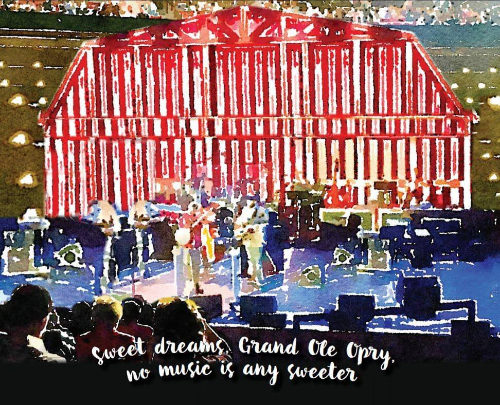Goodnight Nashville says nighty-night to some of Nashville's most beloved landmarks, including the Opry.
