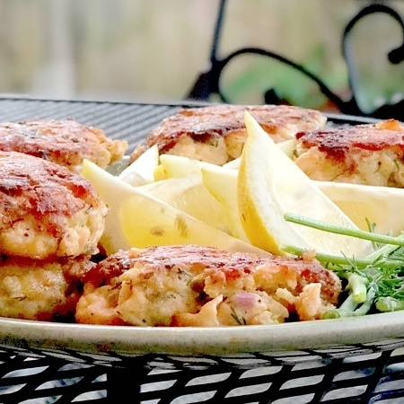 Salmon Burgers Today Show
